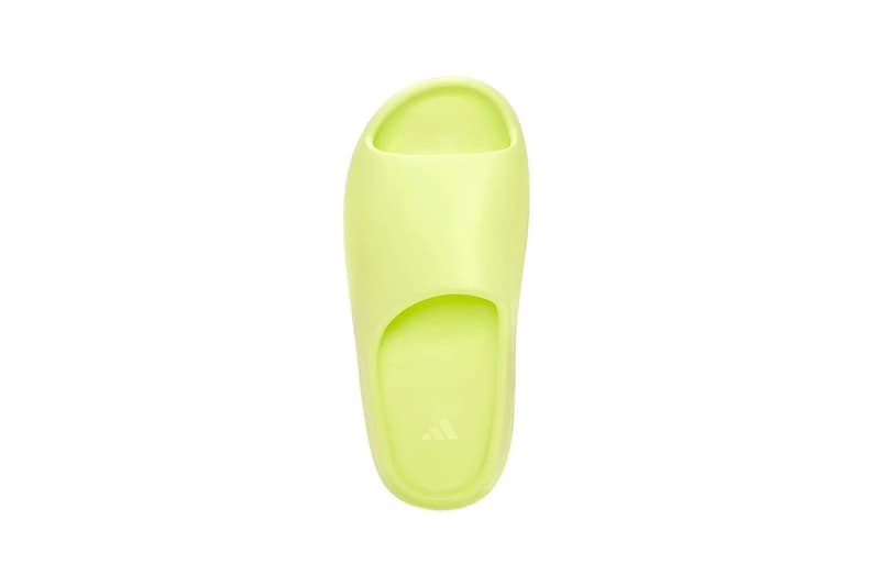 adidas YEEZY SLIDE 人氣荧光配色「Glow Green」即將補貨回歸