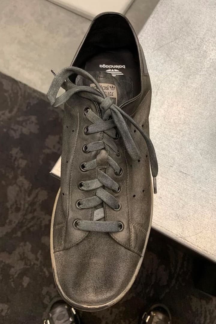 率先近赏 Balenciaga x adidas 最新联乘鞋款「Destroyed Stan Smith」