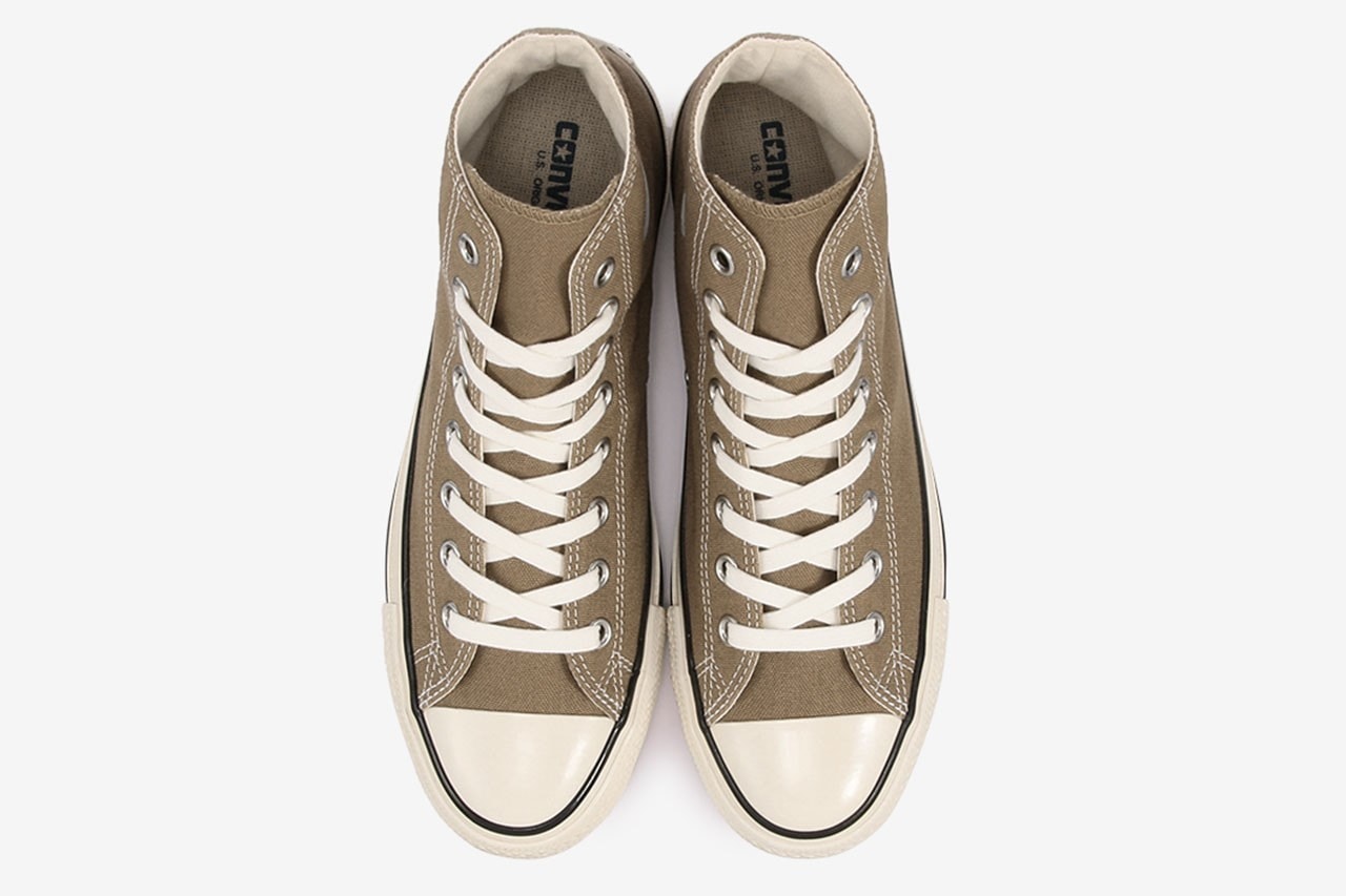 Converse「U.S. ORIGINATOR」系列推出全新深褐色 All Star 鞋款