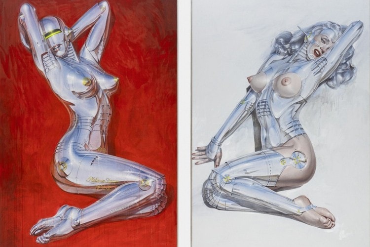 空山基《CYBER LADIES’ WORLD》展覽正式登陸巴黎 Almine Rech 藝廊