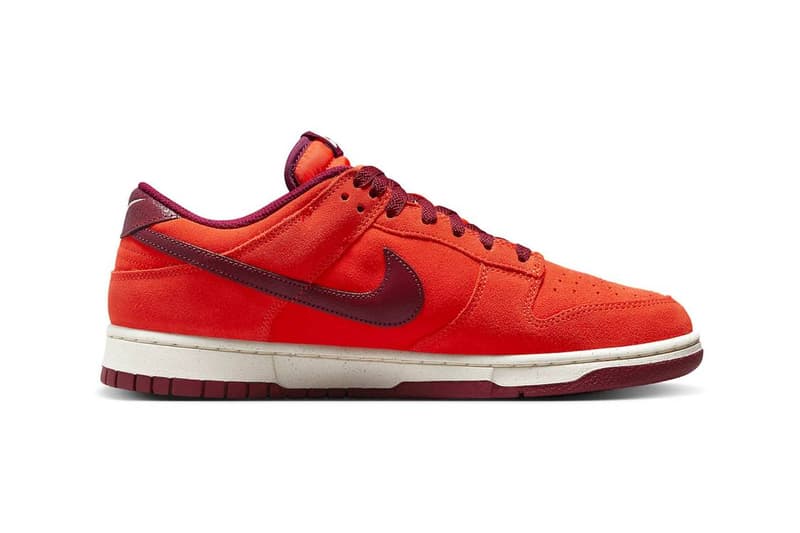 Nike Dunk Low 全新配色「Orange Suede」官方图辑释出