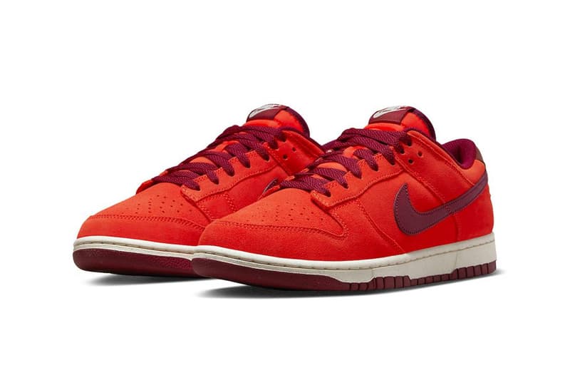 Nike Dunk Low 全新配色「Orange Suede」官方图辑释出