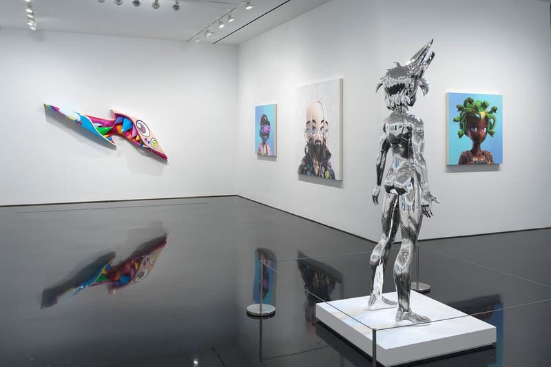 走进村上隆位于 Gagosian Gallery 最新个展《An Arrow Through History》