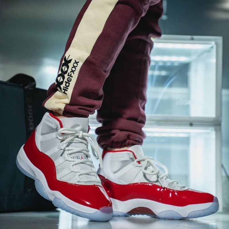 Air Jordan 11 最新配色「Cherry」实鞋率先亮相