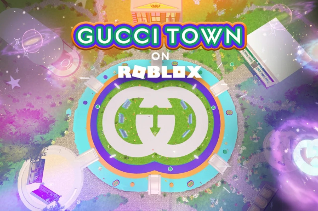 Gucci 正式進軍 Roblox 打造全新虛擬廣場「Gucci Town」