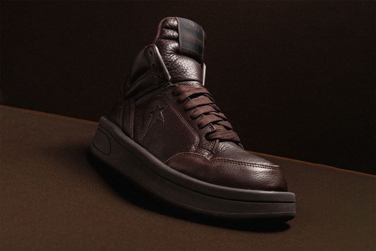 獨家近賞 CONVERSE x Rick Owens DRKSHDW TURBOWPN「Clay」联名鞋款