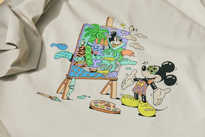 UNIQLO UT 攜手藝術家 Steven Harrington 打造「Mickey & Friends」联名系列