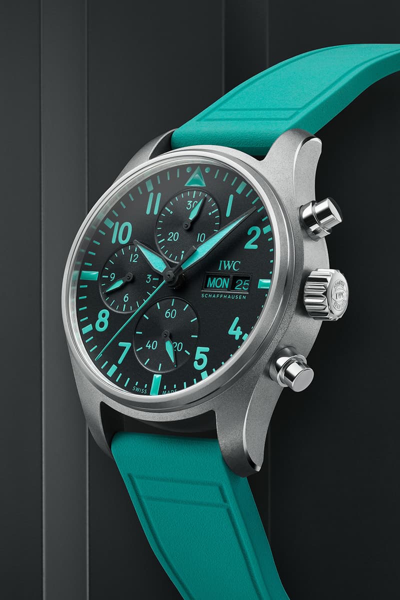 IWC 携手 Mercedes-AMG Petronas F1 Team 推出特别版腕表