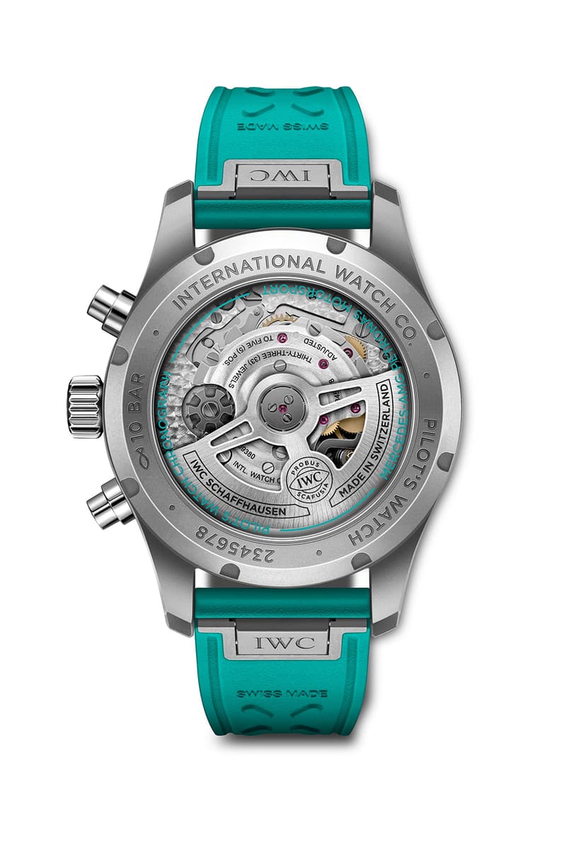 IWC 携手 Mercedes-AMG Petronas F1 Team 推出特别版腕表