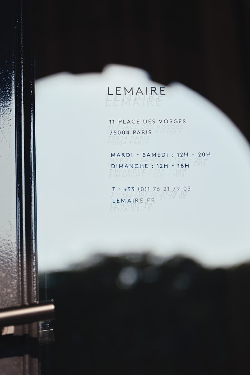 走进 Lemaire 巴黎 Place des Vosges 精品店