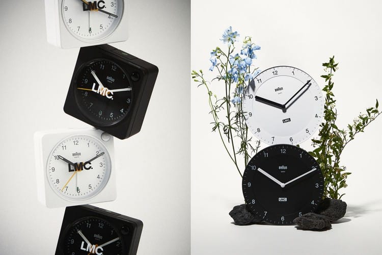 LMC x Braun 全新联名鬧鐘、時鐘登場