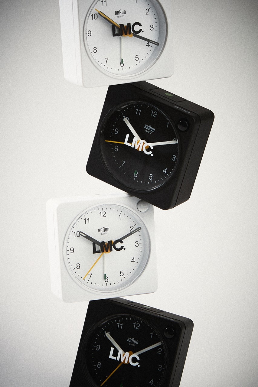 LMC x Braun 全新联名鬧鐘、時鐘正式登場