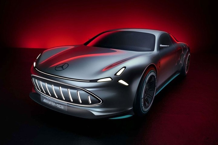 Mercedes-AMG 正式发表全新电能跑车 Vision AMG