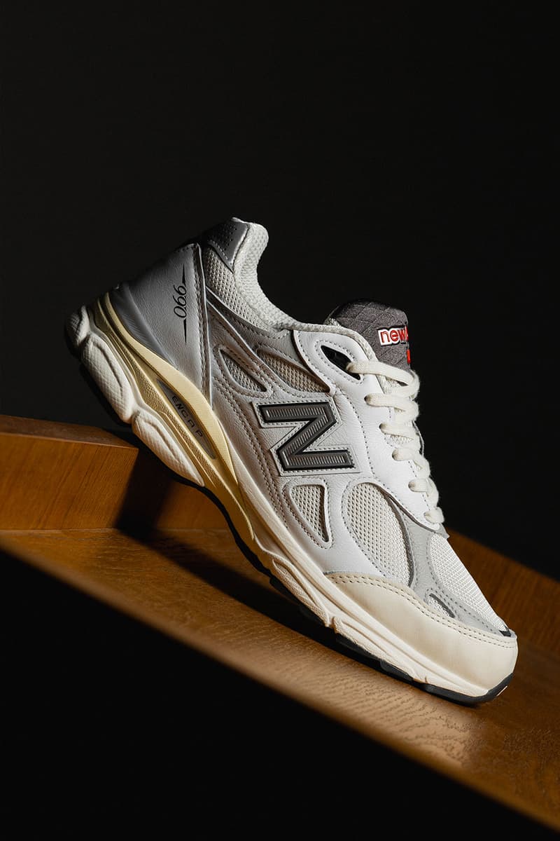 独家近赏 New Balance 990v3 全新配色「Sea Salt」