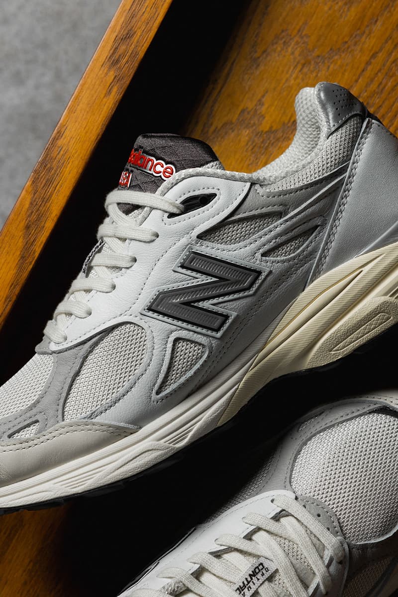 独家近赏 New Balance 990v3 全新配色「Sea Salt」