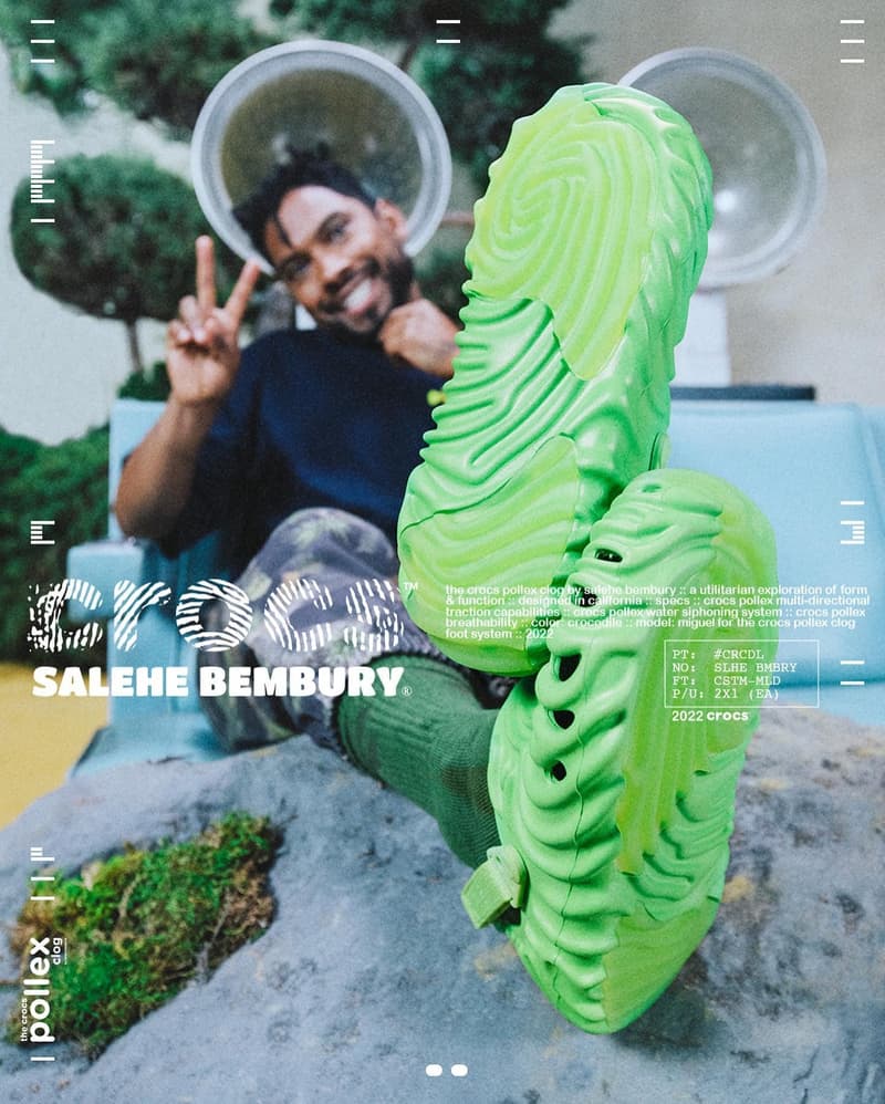 Salehe Bembury x Crocs Pollex Clog 最新聯名配色系列正式登場