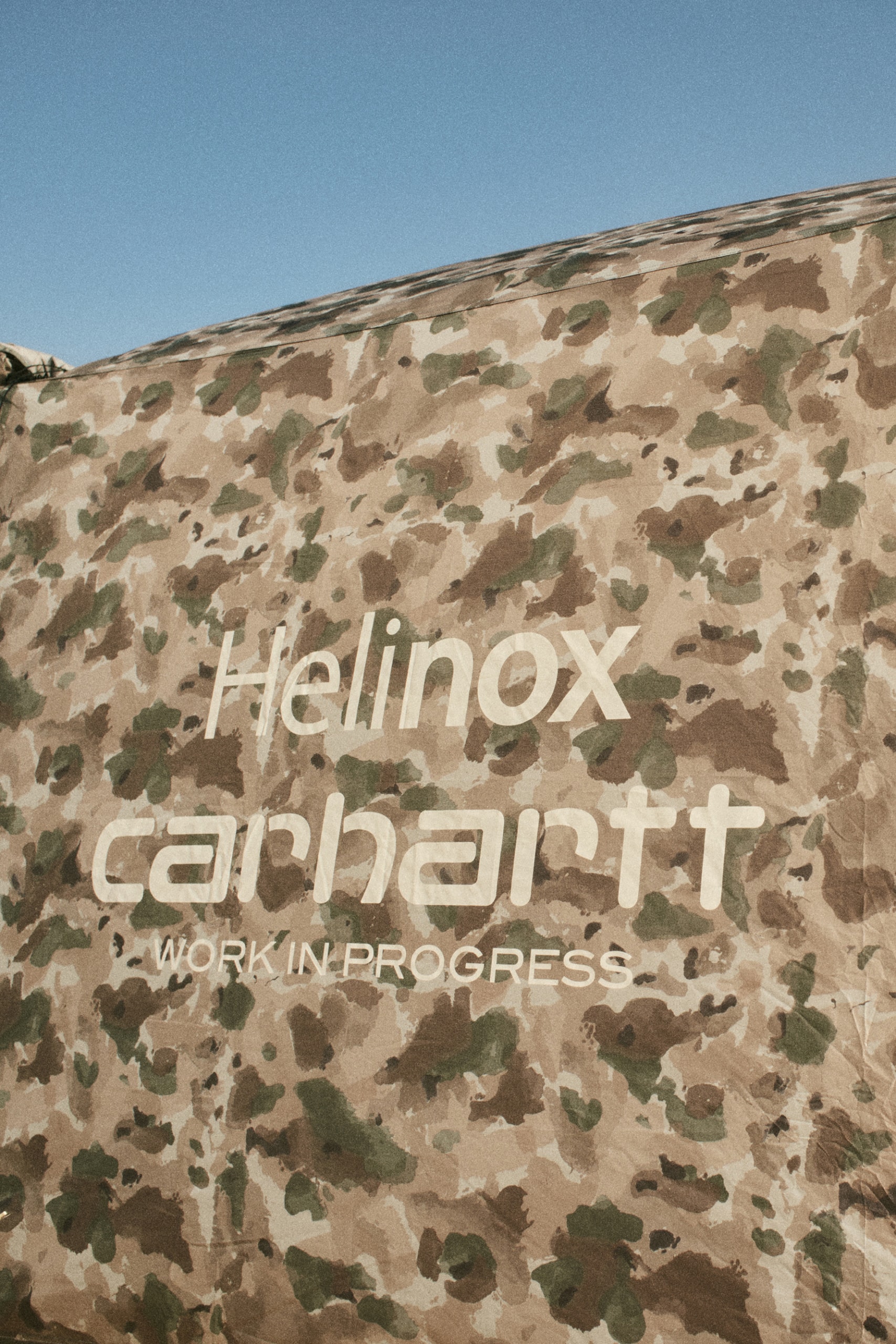 Carhartt WIP 携手 Helinox 推出全新露营装备联名系列