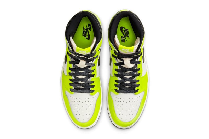 Air Jordan 1 High OG 荧光配色「Visionaire」官方圖輯、發售情報公開