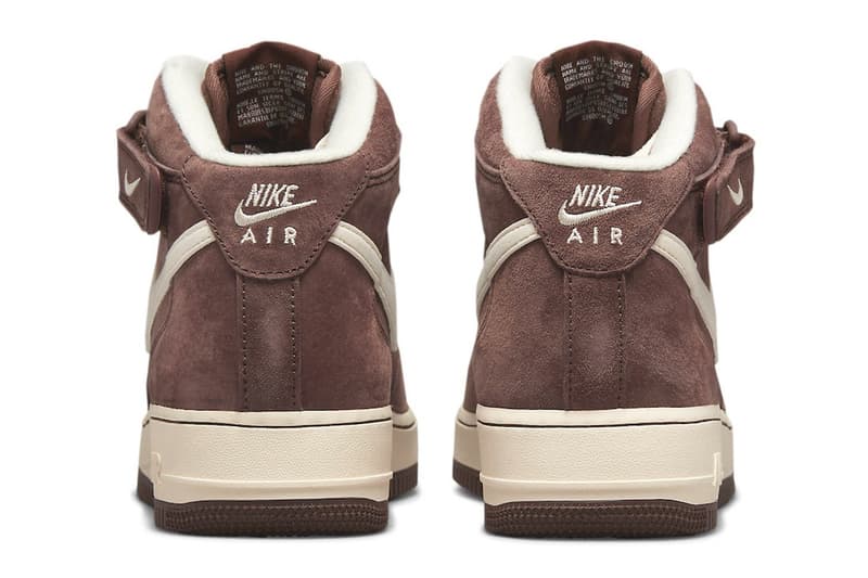 率先近赏 Nike Air Force 1 Mid 最新配色「Chocolate」官方图辑