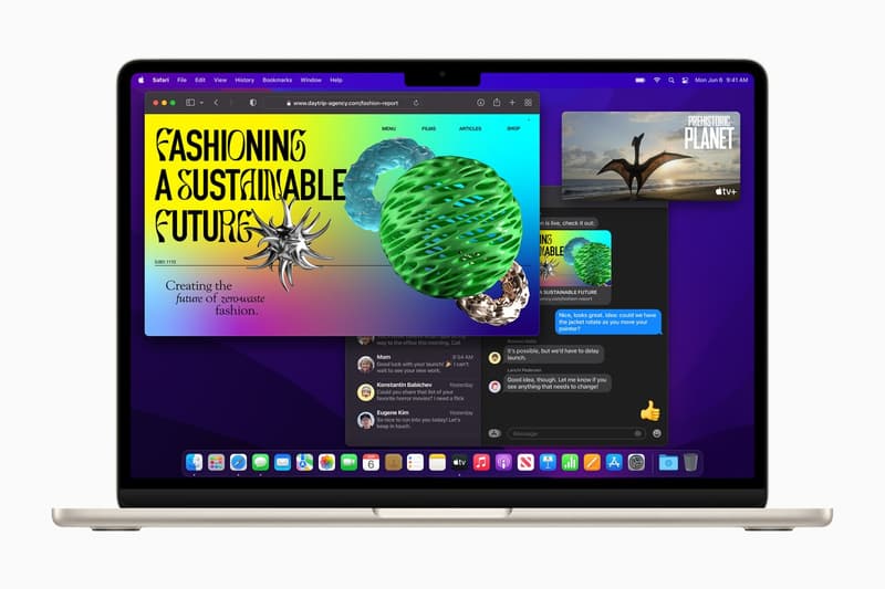 WWDC 2022－Apple 全新 MacBook Air 搭載新一代 M2 晶片強勢驅動