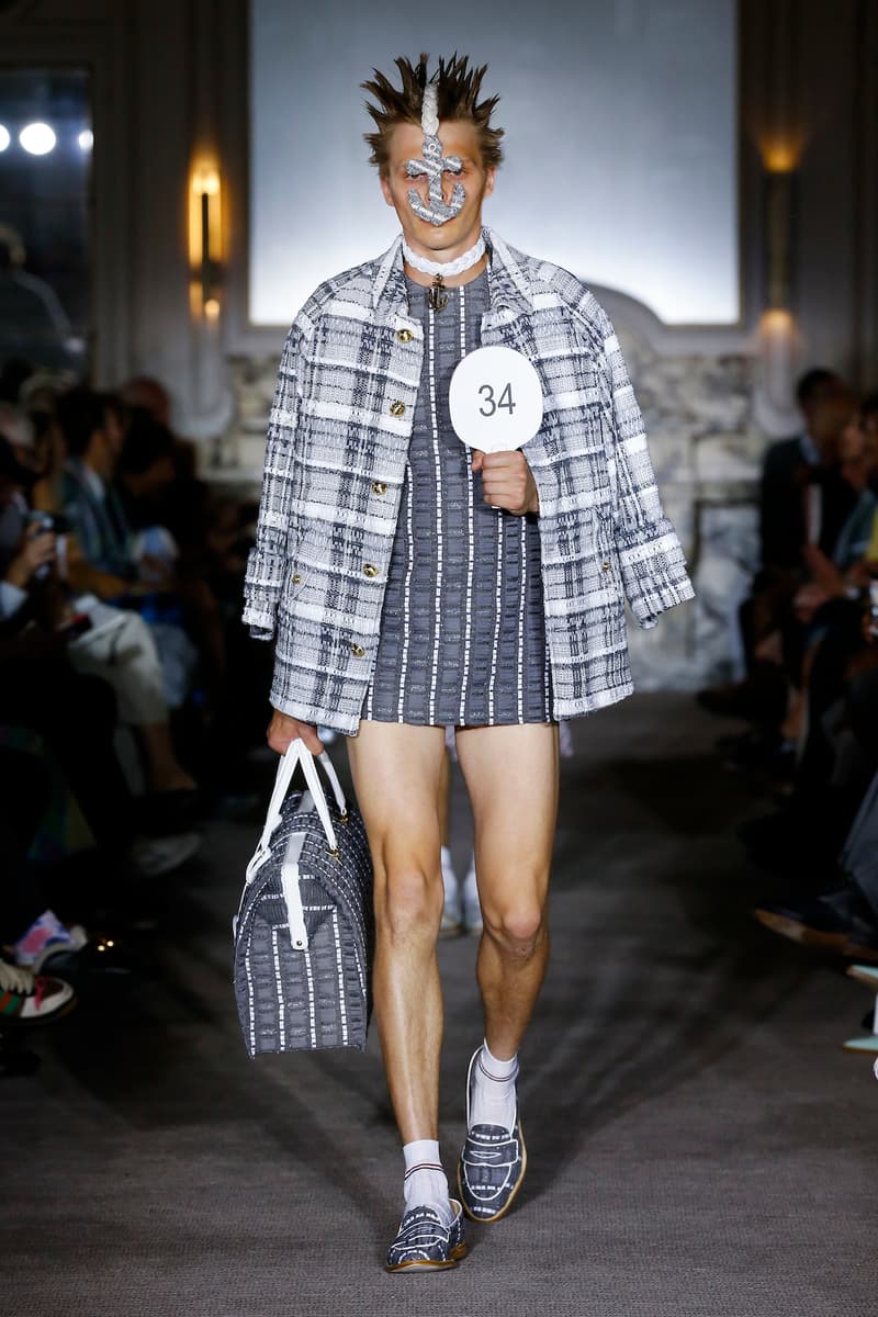 Thom Browne 正式发布 2023 春夏男装系列