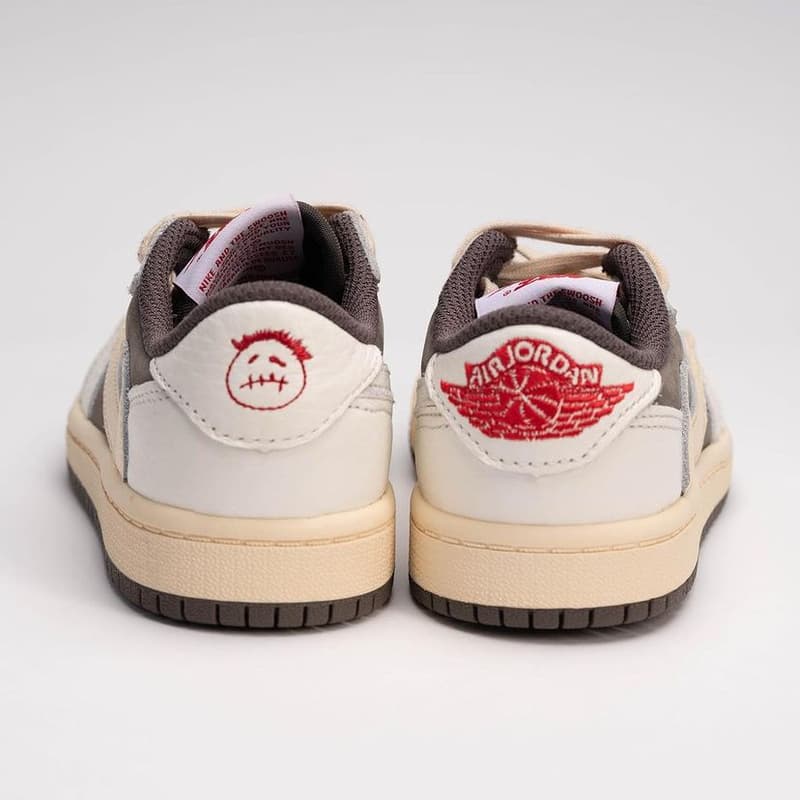 Travis Scott x Air Jordan 1 Low 最新聯名配色「Reverse Mocha」全新近賞圖輯曝光