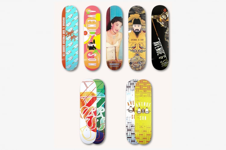 AVENUE & SON 正式发布 2022 夏季全新板面系列