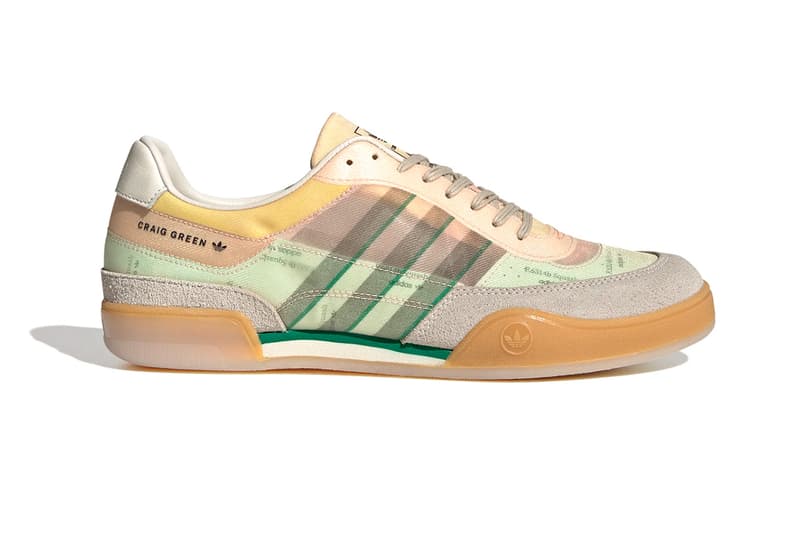 Craig Green x adidas Squash Polta AKH「Cream White」聯乘鞋款正式發佈