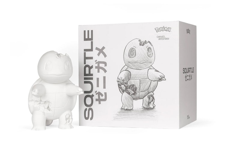 Daniel Arsham 亮相最新 Pokémon 雕塑作品「CRYSTALIZED SQUIRTLE」