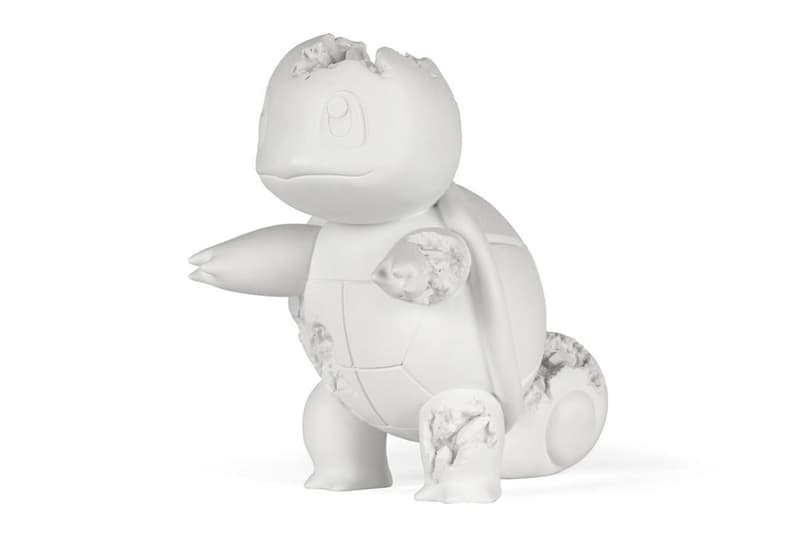 Daniel Arsham 亮相最新 Pokémon 雕塑作品「CRYSTALIZED SQUIRTLE」