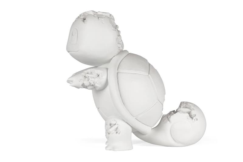 Daniel Arsham 亮相最新 Pokémon 雕塑作品「CRYSTALIZED SQUIRTLE」