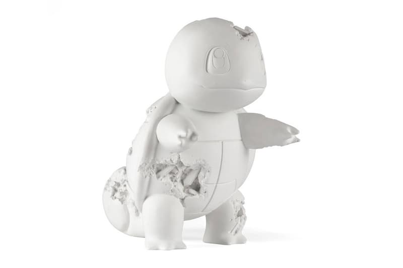 Daniel Arsham 亮相最新 Pokémon 雕塑作品「CRYSTALIZED SQUIRTLE」