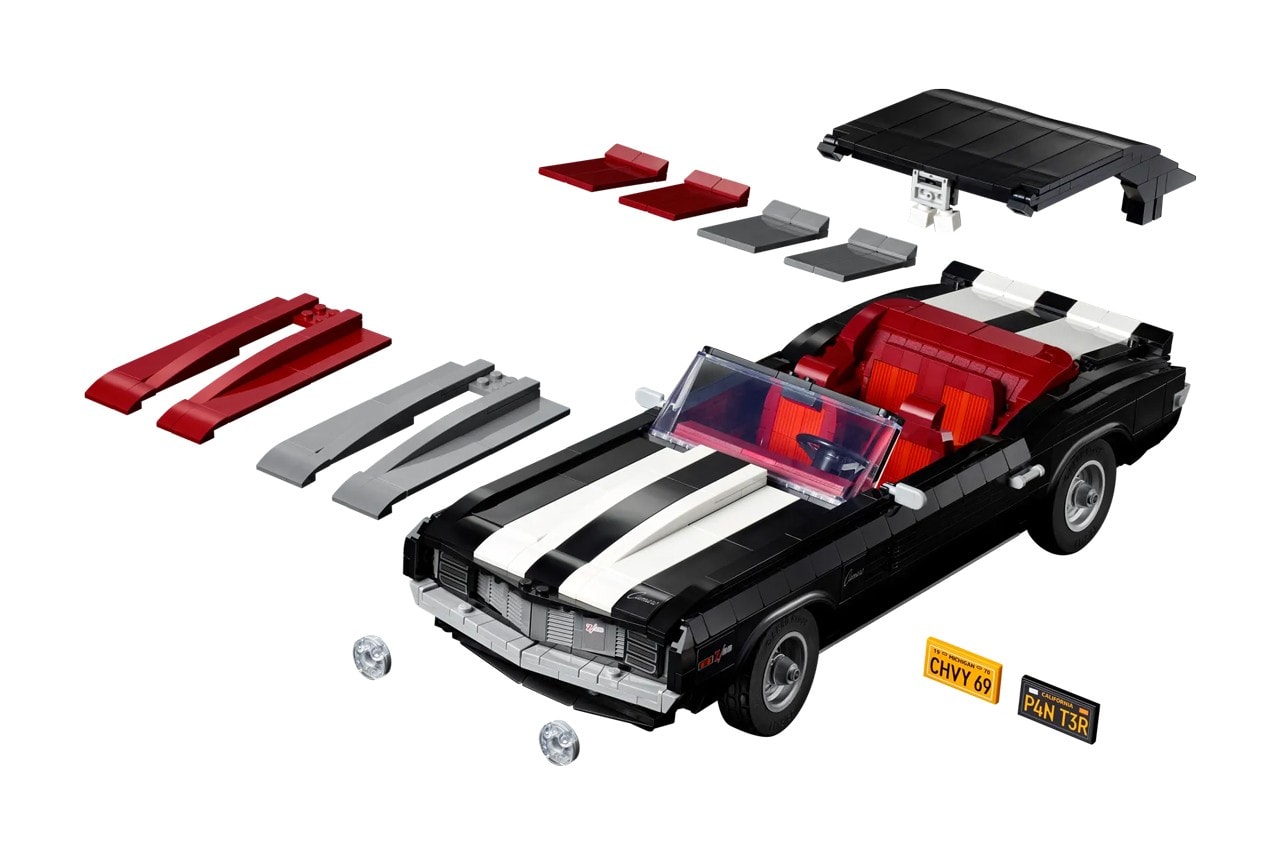 LEGO 正式发布 Chevrolet Camaro Z28 积木模型