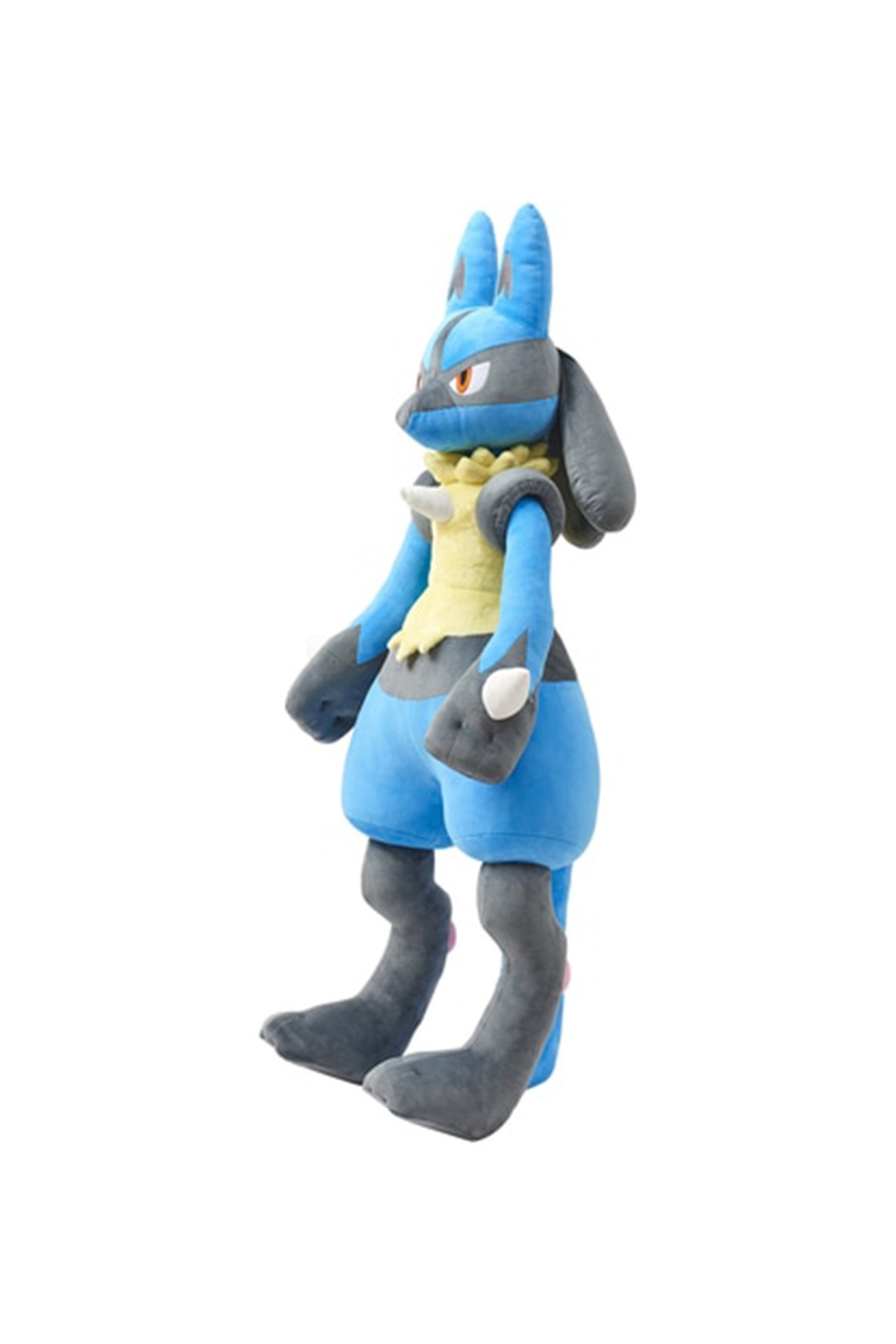 Pokémon 官方推出 1:1 尺寸等身 「Lucario 路卡利欧」毛绒玩偶