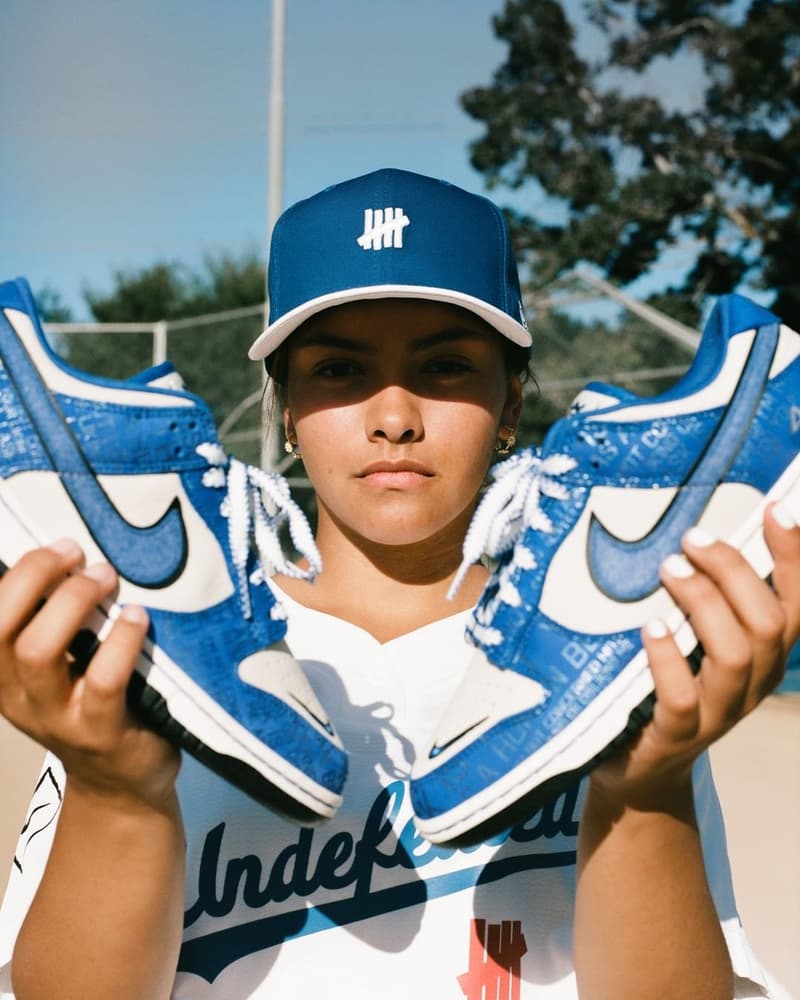 UNDEFEATED 打造 Nike Dunk Low 最新配色「Jackie Robinson」形象特輯