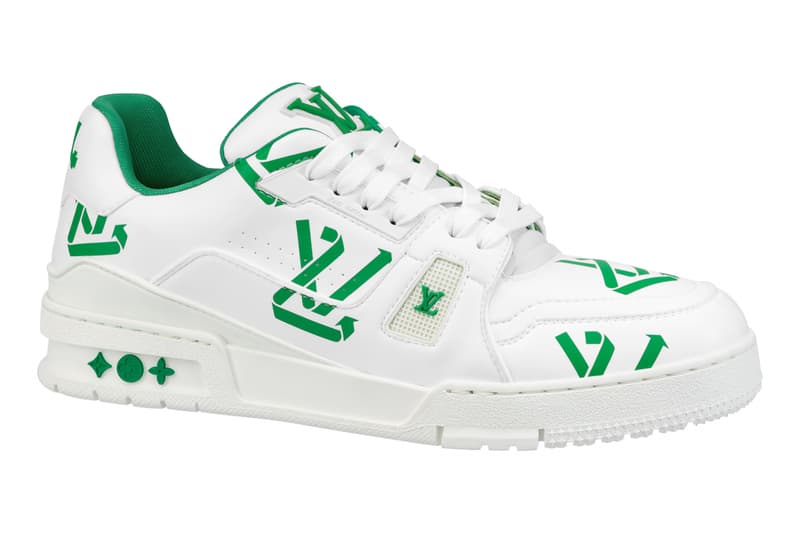 Louis Vuitton 采用环保材质打造全新 LV Trainer 