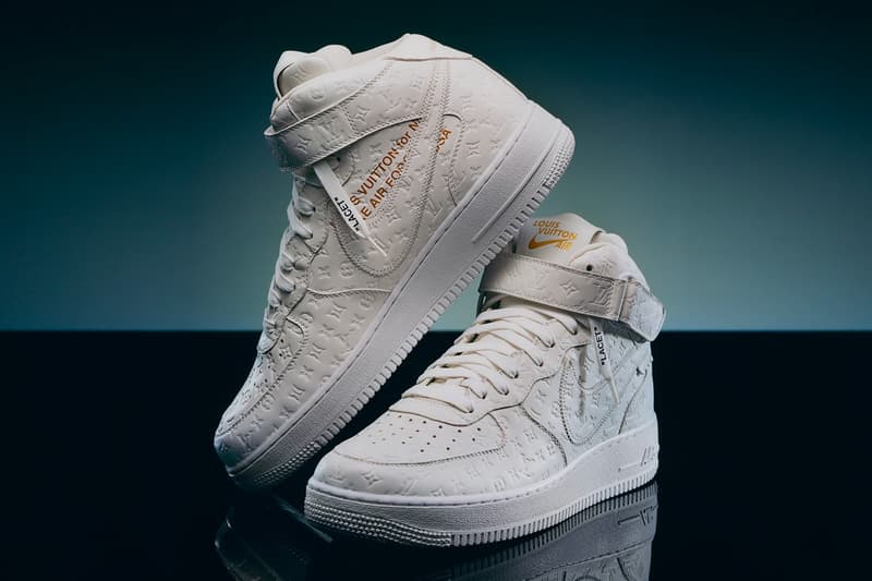 Louis Vuitton x Nike Air Force 1 最新聯名系列官方發售情報正式公開