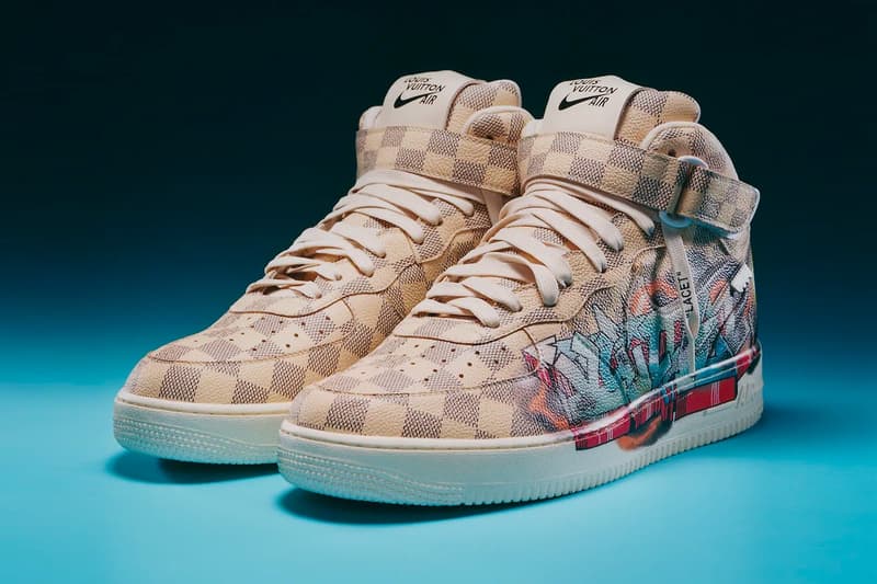 Louis Vuitton x Nike Air Force 1 最新聯名系列官方發售情報正式公開