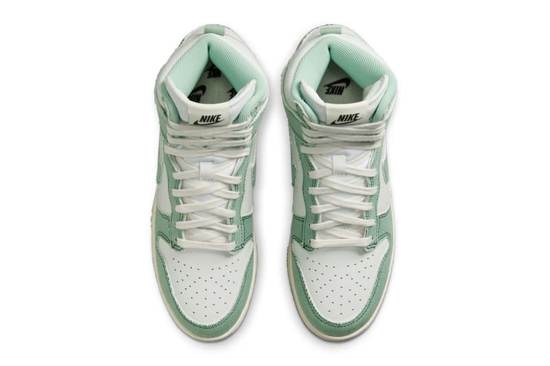 Nike Dunk High 1985 最新丹寧配色「Green Denim」正式登場