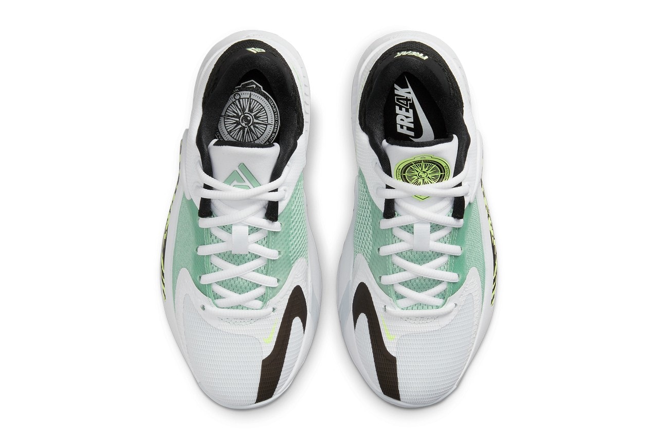 Giannis Antetokounmpo 最新代簽名球鞋 Nike Zoom Freak 4 首發配色正式登場