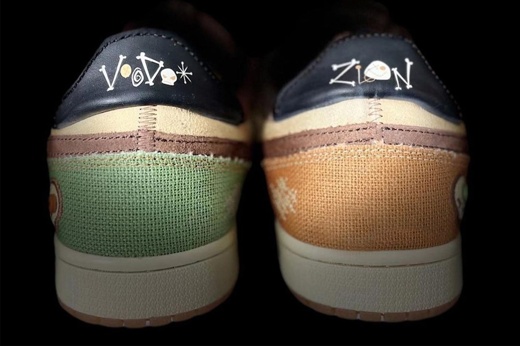 率先近賞 Zion Williamson x Air Jordan 1 Low OG「Voodoo」鞋款