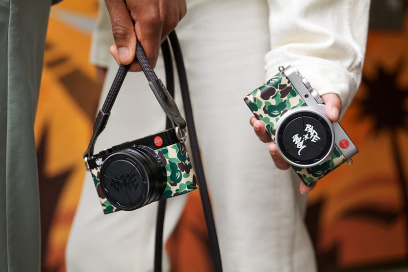 A BATHING APE®︎ x STASH x  LEICA  三方联名 D-LUX 7 相机正式登场
