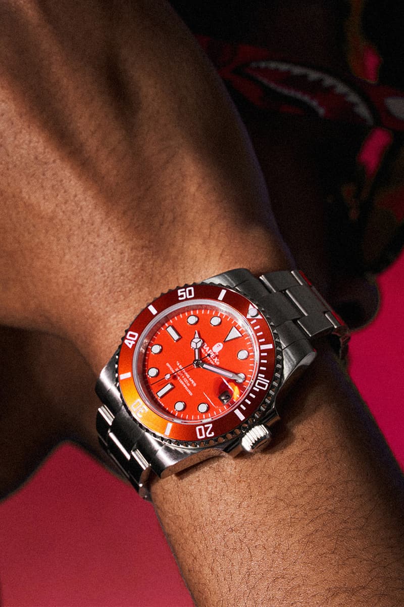 A BATHING APE® 全新 TYPE 1 BAPEX 系列錶款即將上架