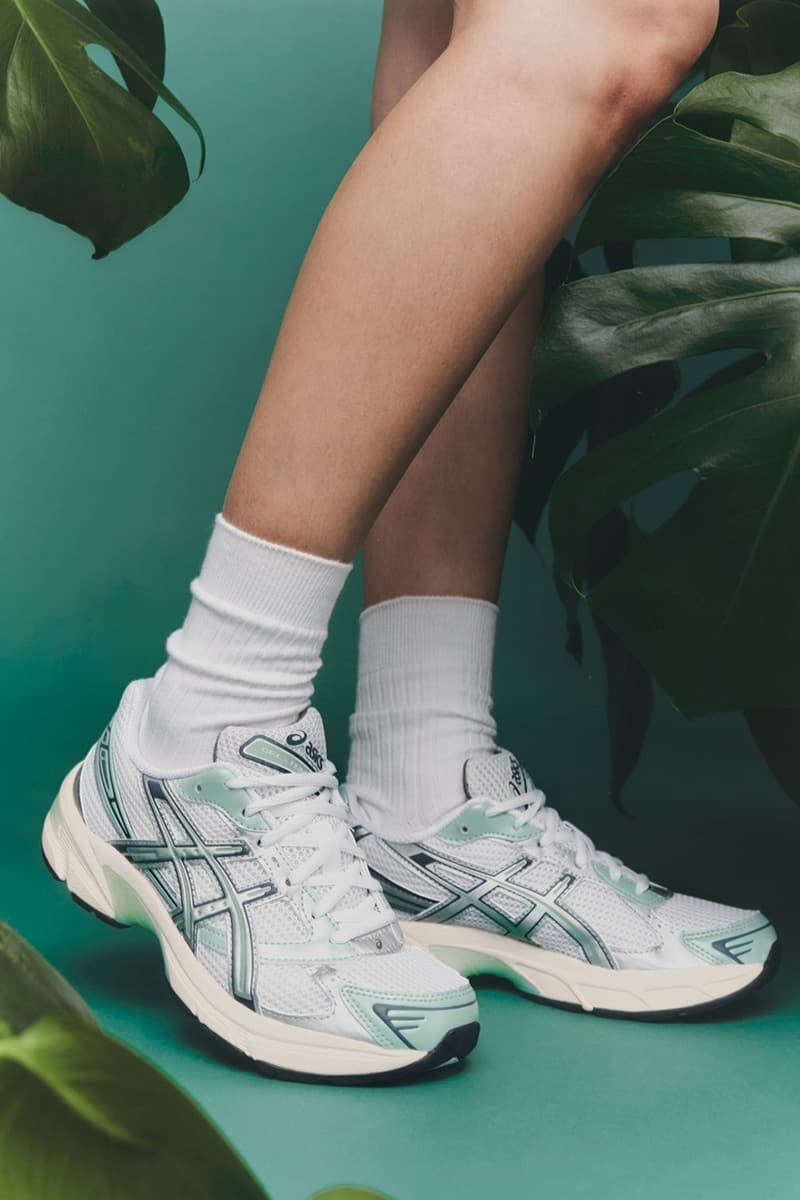 NAKED Copenhagen x ASICS GEL-1130「Sage Green」联名鞋款正式登場