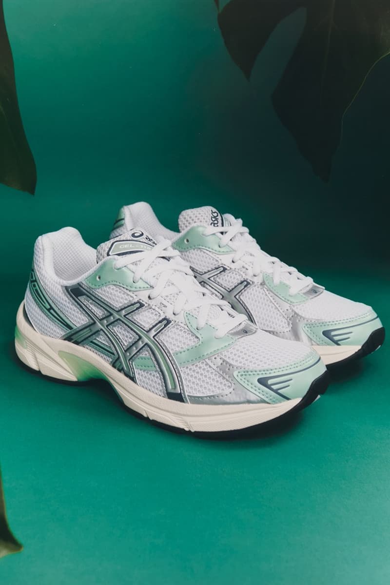 NAKED Copenhagen x ASICS GEL-1130「Sage Green」联名鞋款正式登場