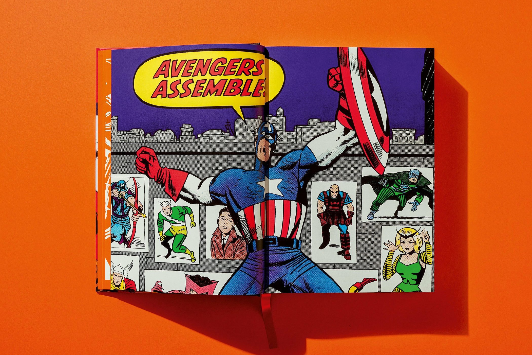 TASCHEN 推出《Marvel Comics Library. Avengers. Vol. 1. 1963–1965》典藏书籍