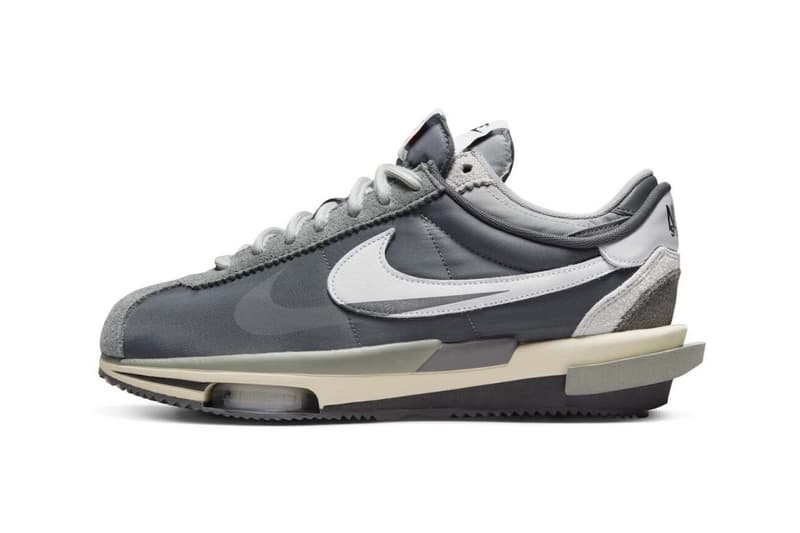 率先近賞 Sacai x Nike Cortez 4.0 最新聯名配色「Grey」官方圖輯