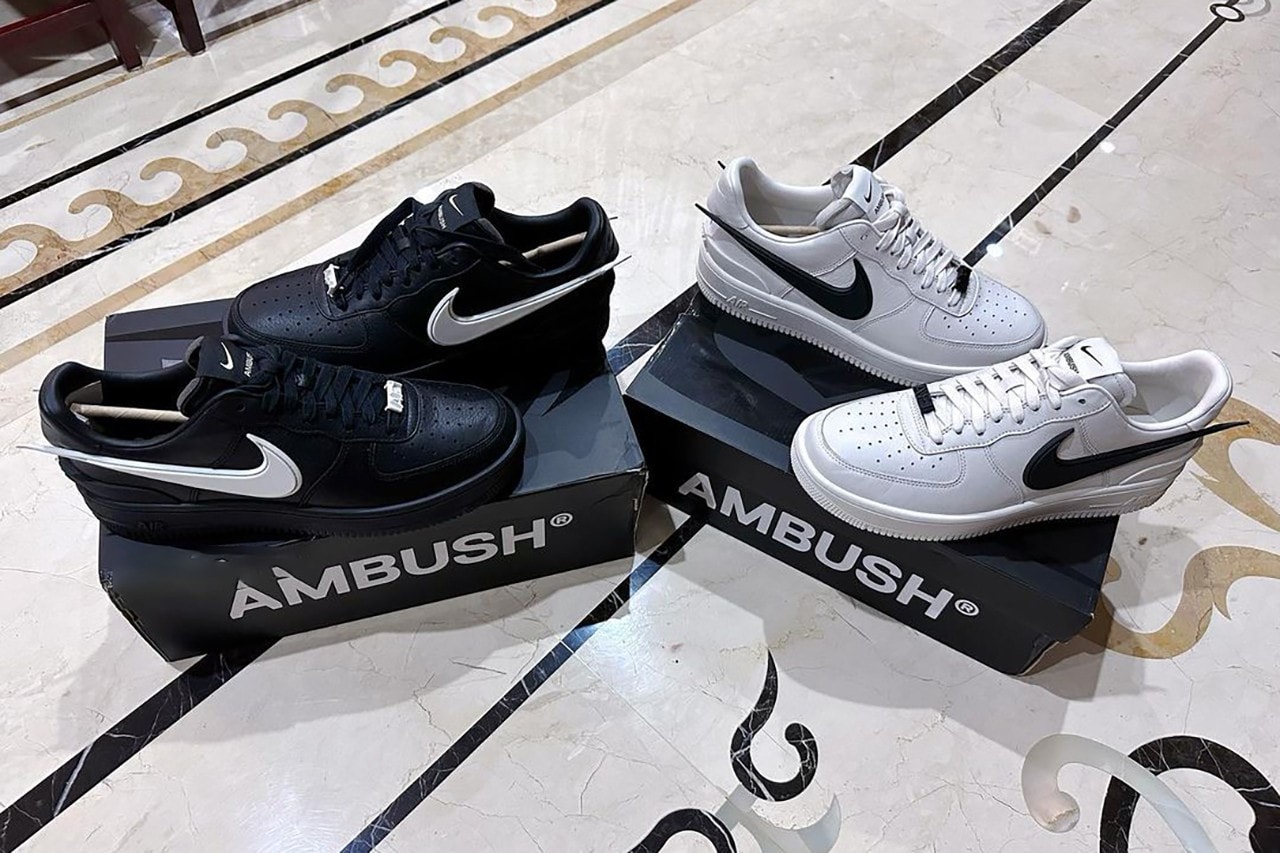 Yoon Ahn 率先曝光 AMBUSH x Nike Air Force 1 全新聯名鞋款