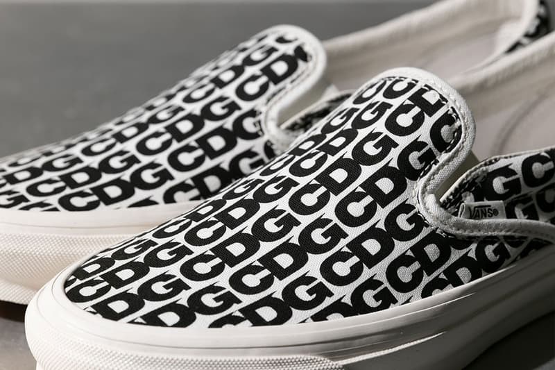 COMME des GARÇONS CDG x Vault by Vans Slip-On 最新聯名鞋款正式登場