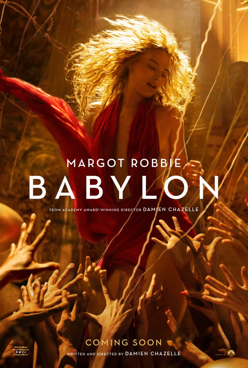 Brad Pitt 與 Margot Robbie 主演 Damien Chazelle 最新電影《巴比倫》角色海報釋出